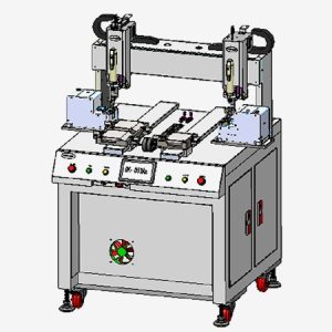Máy Siết Vít Hai Đầu Hai Bàn (Dạng Tủ Đôi Ghép) – Double Head Double Platform Lock Screw Machine (Cabinet Type)