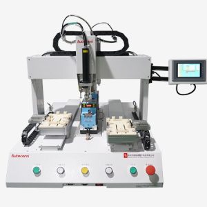 Máy Siết Vít Hai Đầu Hai Bàn Dạng Lưng – Back Type Double Head Double Platform Lock Screw Machine