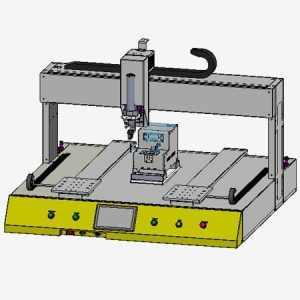 Máy Siết Vít Tự Động Đầu Đơn Hai Bàn Kích Thước Lớn – Enlarging Single Head Double Platform Lock Screw Machine