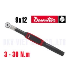 CỜ LÊ LỰC ĐIỆN TỬ DESOUTTER DELTA WRENCH 30-AV | CỜ LÊ SIẾT LỰC ĐIỆN TỬ DESOUTTER DELTA WRENCH 30-AV | DESOUTTER DIGITAL TORQUE WRENCH DELTA WRENCH 30-AV | 3 - 30 N.m | 9x12 mm