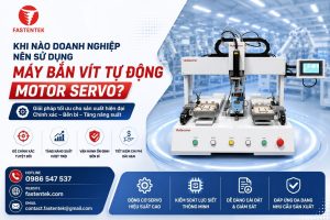 máy bắn vít tự động motor servo